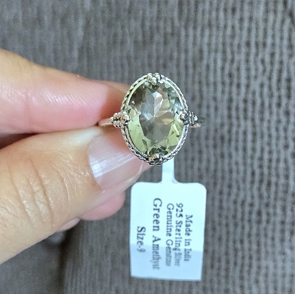Shivam Green💚 Amethyst Ring💍 - NWT - Picture 13 of 16